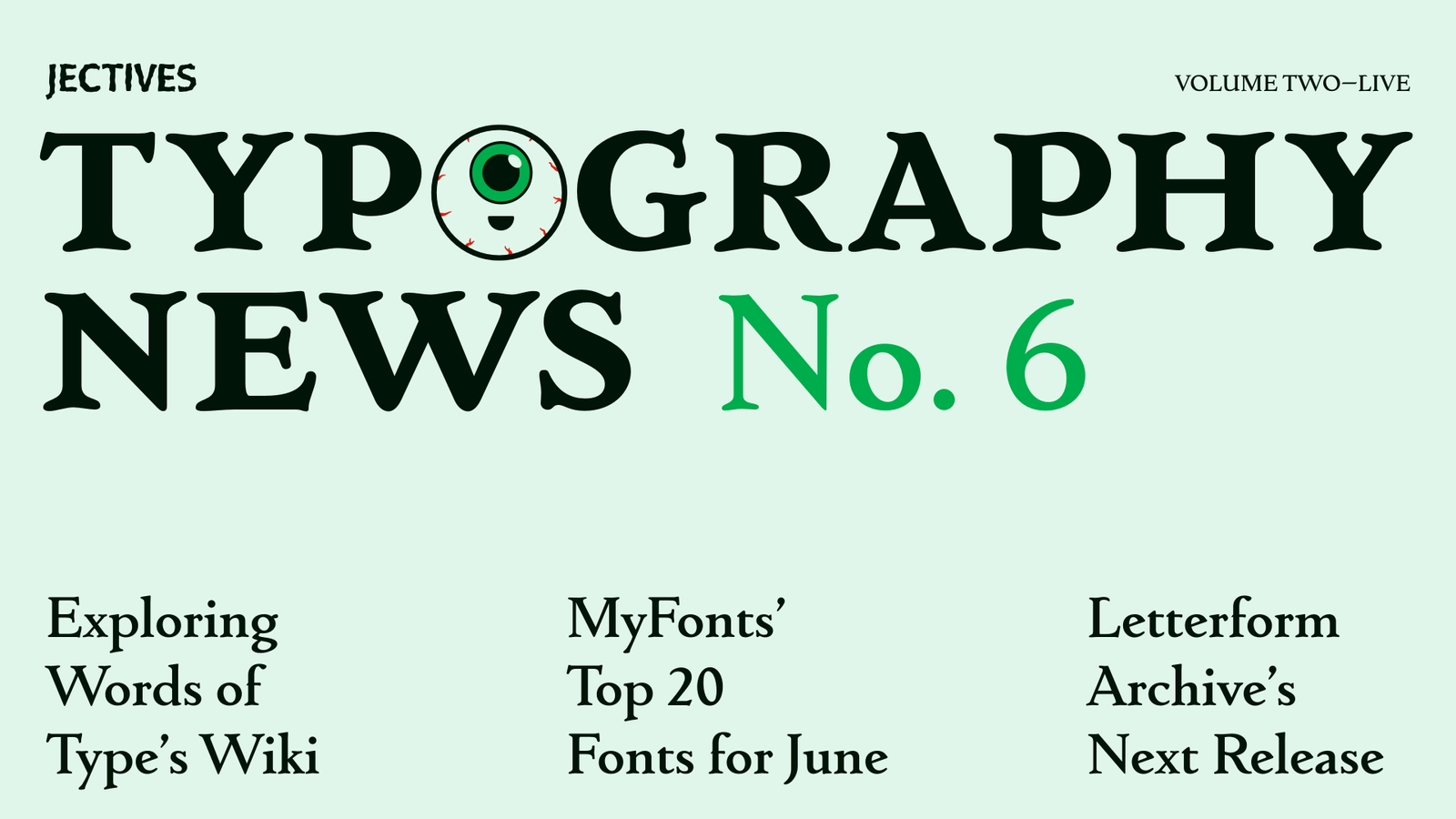 Typography News No. 6