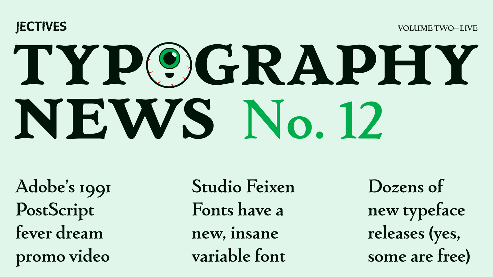 Typography News No. 12