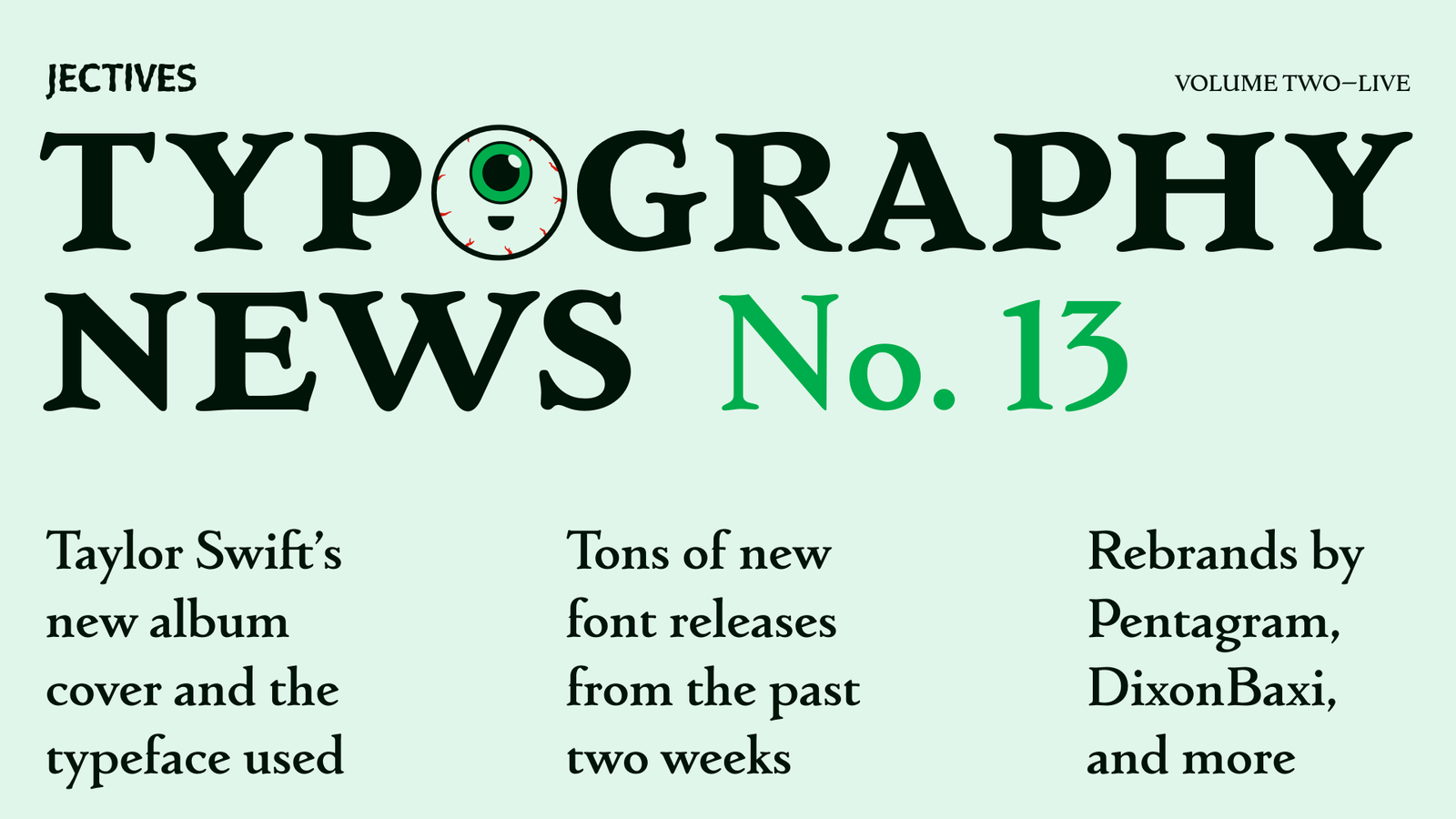 Typography News No. 13