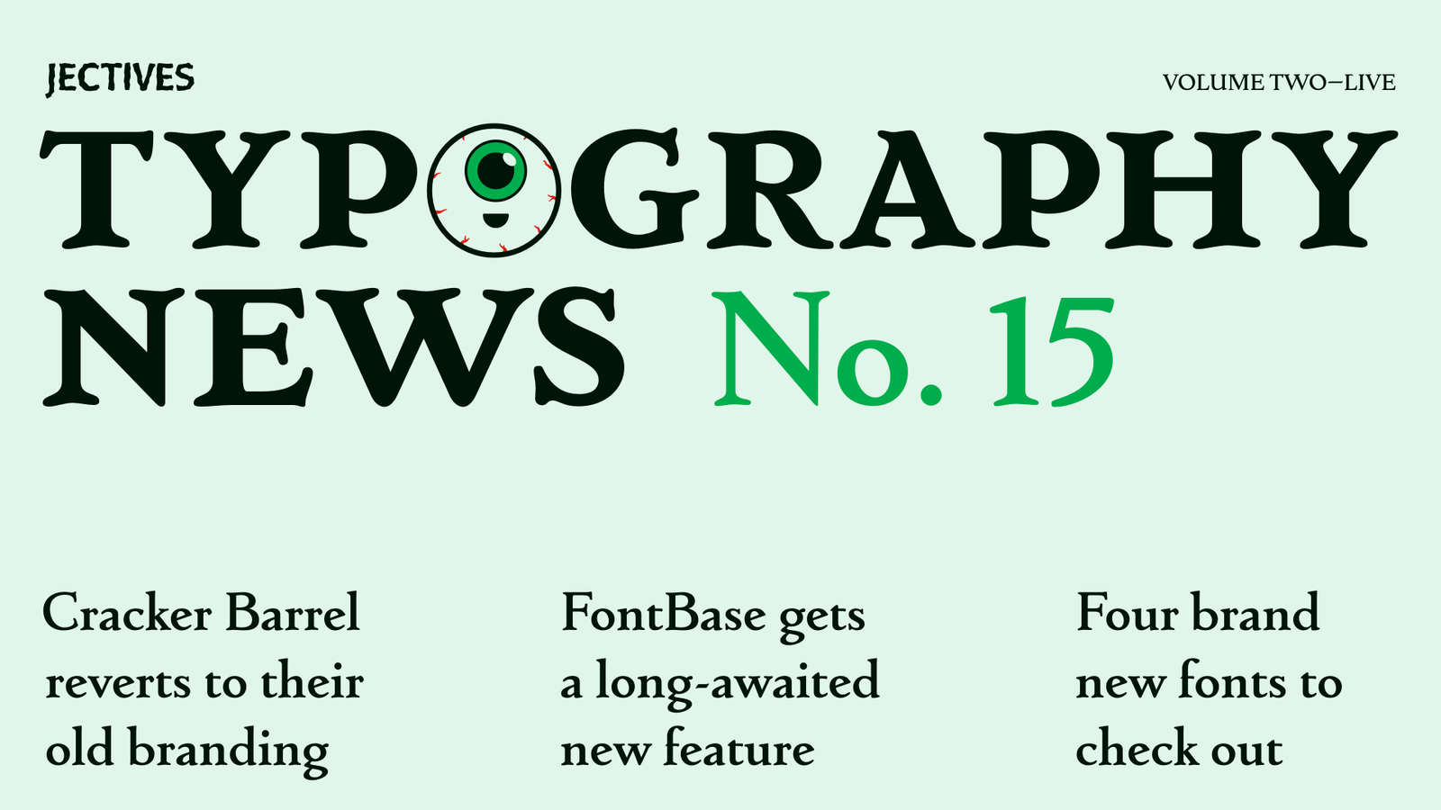 Typography News No. 15